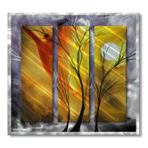 Golden Surprise Metal Art