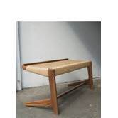 Rian Wooden Cantilever Bench