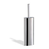 Diana Free Standing Toilet Brush Holder in Chrome