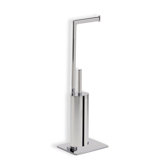 Diana Free Standing Two Function Bathroom Butler in Chrome