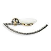 Giunone Wall Mounted Classic Style Towel Ring with Soap Dish