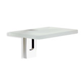 Quid Wall Mounted Soap Dish with Holder in Chrome