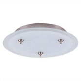 24V Fusion Jack Three Port Round Canopy
