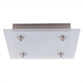 12" Square Fusion Jack Canopy for Four Pendant Configuration