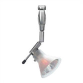Shield 6" One Light Swivel I Directional Light Head in Satin Nickel