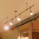 Bare Head Swivel II Fusion Jack Monorail Track Light Set