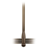 Monorail Soft Feeder Coax and Adapter in Satin Nickel