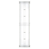Modular Industrial 120V Large Two Light Outdoor Wall Sconce in Stainless Steel