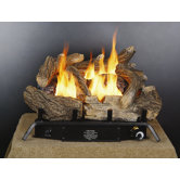 18" Vent-Free Dual Fuel Log Set