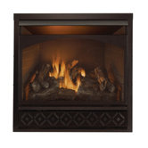 32" Dual Fuel Vent-Free Firebox and Log Combo