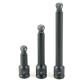 1/2"" Drive 3 Pc. Impact Wobble Extension Set
