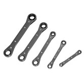5Pc Sae Wr Set/Ratchet Straight Box