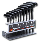 T-Handle Hex Key Set Metric 10Pc