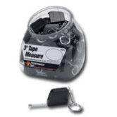 3 Foot Mini Tape Measure Fishbowl= 50 Pcs
