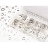 350 Pc Lock & Flat Washer Hardware Kit