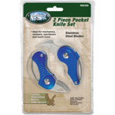 2 Pc Pocket Knife Set (Curved)