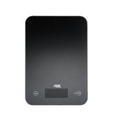 Slim Electronic Kitchen Scale in Black
