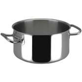 Sitram Profiserie 26 2/5-Qt. Stainless Steel Round Braiser