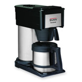 Home Brewer, 10-Cup, 7-1/10"x13-4/5"x14-1/3", BK/STST