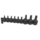 Socket Torx Set 9 Pc 1/4 & 3/8In. Drives