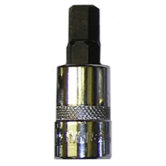 9Mm Hex Bit, 3/8 Sq.Dr. Bit Holder