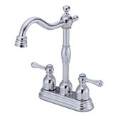 Opulence Double Handle Centerset Bar Faucet