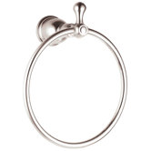 Opulence Towel Ring in Brushed Nickel