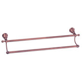 Opulence 24" Double Towel Bar in Antique Copper