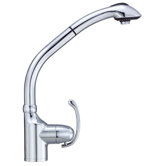 Anu Pull Out Single Handle Single Hole Kitchen Faucet