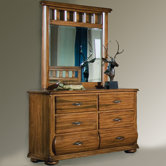 Timberline Dresser and Mirror Set