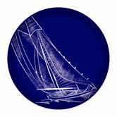 Marina Acrylic Dinner Plate