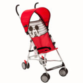 Mickey Stripes Umbrella Stroller with Canopy