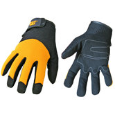 Rainwear Boss Spandex Back Gloves in Yellow