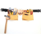 8 Pocket Suede Heavy Duty Work Belt Apron I370X3