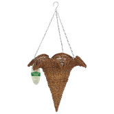 Rustic Rattan Hanging Star Cone