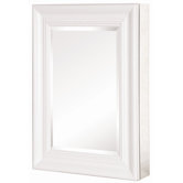 Deco 15" x 26" x 5.5" Framed Medicine Cabinet