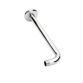 12" Right Angle Shower Arm with Flange