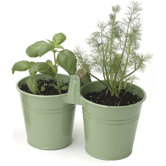 2 Pail Round Planter