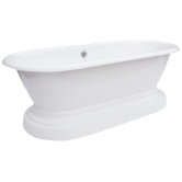 Bradsford Widespread Faucet 67.25" x 23.75" Dual Tub