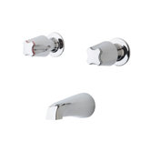 Bedford Double Handle Wall Mount Tub Faucet