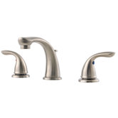 Pfirst Series Two Handle Widespread Bathroom Faucet