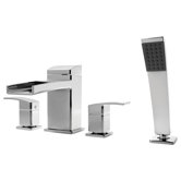 Kenzo Hand shower Roman Tub Faucet with Trim