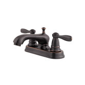 Portland Centerset Bathroom Faucet with Double Handles