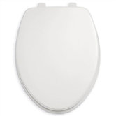 Rise and Shine Elongated Open Front Toilet Seat and Cover