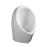 Flowise Medium Flush-Free Waterless Urinal in White