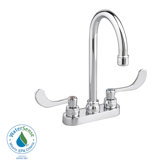Monterrey Centerset Bathroom Faucet with Double Lever Handles