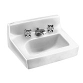 Penlyn Concealed Carrier Arm Mounted Commercial Bathroom Sink