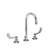 Monterrey Spout Lever Handle Widespread Kitchen Faucet