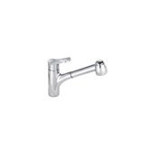 Aires II Single Handle Single Hole Kitchen Faucet with Pull Out Spray
