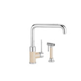 Purus I Single Handle Single Hole Kitchen Faucet with Side Spray